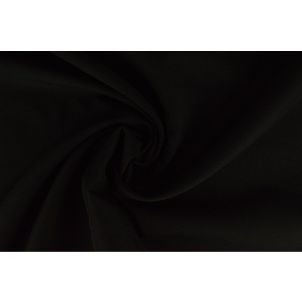 Brandvertragende texture stof zwart - 300cm breed