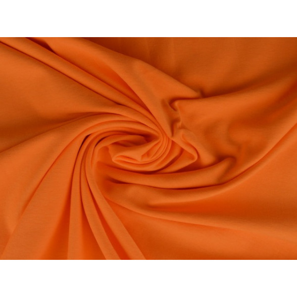 Katoen tricot - Oranje