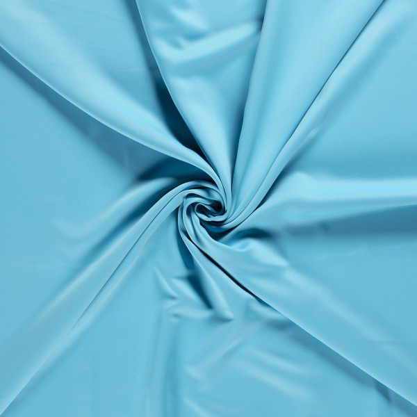 Gordijnstof verduisterend - Waterblauw - 30m black-out stof