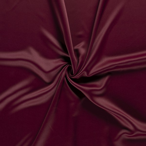 Gordijnstof verduisterend - Donker bordeaux rood - 30m black-out stof