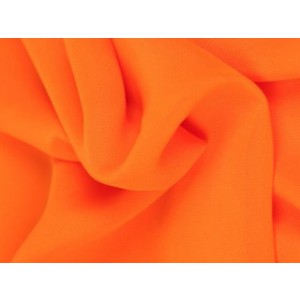 Chiffon stof - Oranje