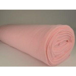 Fleece stof - Dusty roze