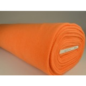 Fleece stof - Oranje