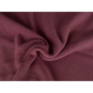 Fleece stof - Donker oud roze