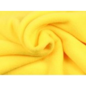 Fleece stof - Geel