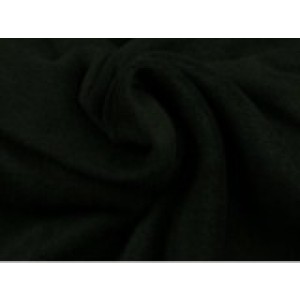 Fleece stof - Zwart