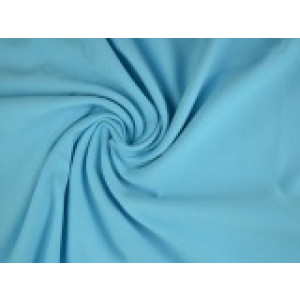 French Terry - Aqua blauw