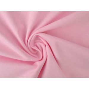 Molton stof  - Baby roze