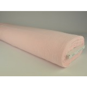 Mousseline stof baby roze - Katoenen stof op rol