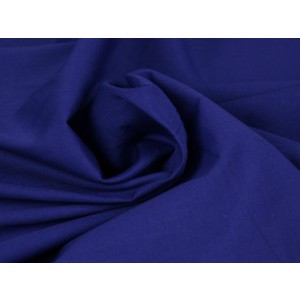 Poplin katoen donkerblauw - Katoenen stof op rol