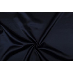 Satijn 50m rol - Marineblauw - 100% polyester