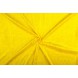 Velour de pannes geel - 45m stof op rol