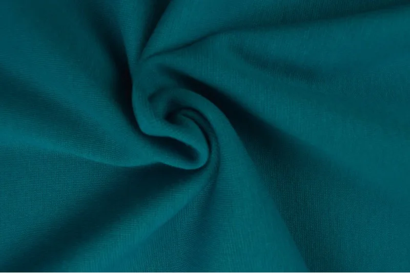 Boordstof - Donker turquoise
