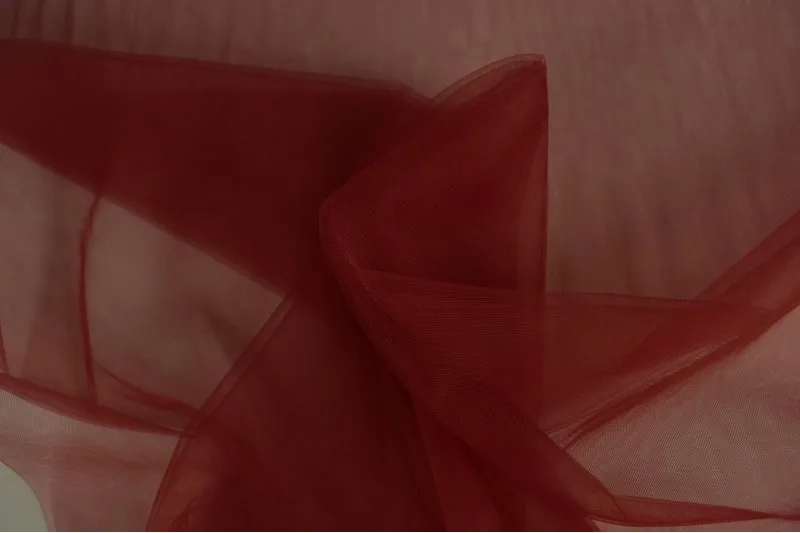 Bruidstule - Bordeaux rood