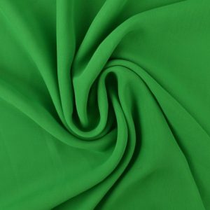 Groene chiffon stof