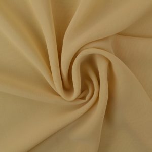 Beige chiffon stof