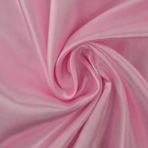 Baby roze satijn stof