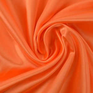 Oranje satijn stof