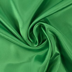 Groene satijn stof