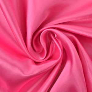 Roze satijn stof