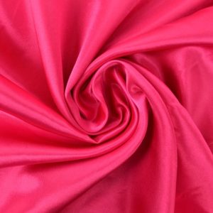 Fuchsia satijn stof