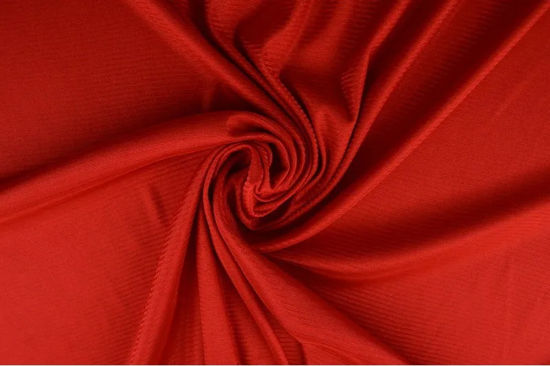 Stretch voering - Rood
