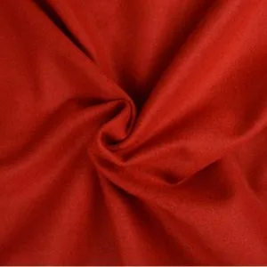 Wol stof - Rood