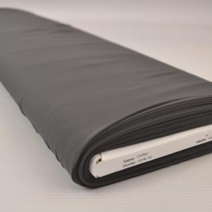 Donkergrijs chiffon stof op rol