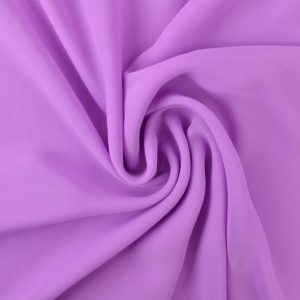 Lila chiffon stof