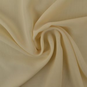 Chiffon stof champagne