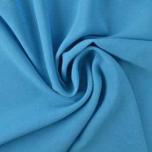 Chiffon stof petrol