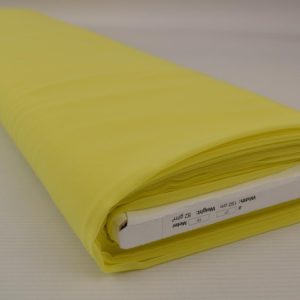 Lichtgeel chiffon stof op rol