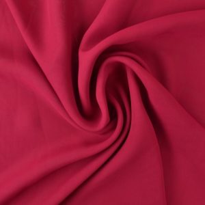 Chiffon stof wijnrood