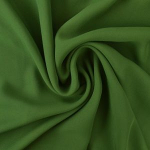 Chiffon stof mosgroen