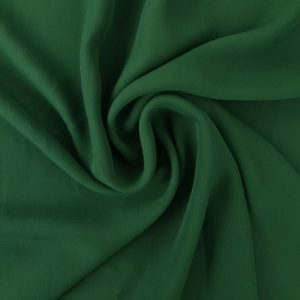 Chiffon stof donkergroen