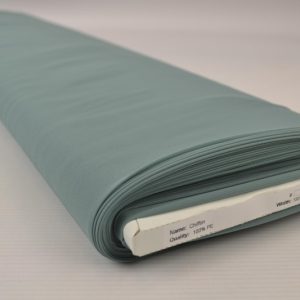 Chiffon stof oud groen op rol