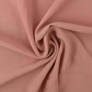 Chiffon stof oud roze