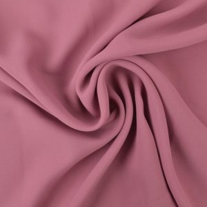 Chiffon stof donker oud roze