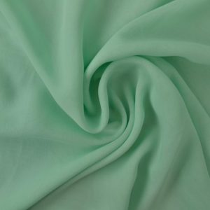 Chiffon stof licht mint