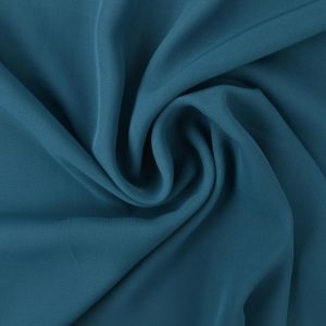 Chiffon stof donker petrol