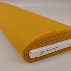 Chiffon stof okergeel op rol