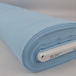 Brandvertragende stof baby blauw 300cm breed op rol
