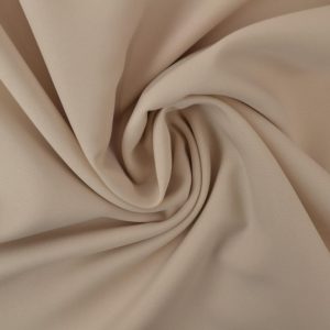 Brandvertragende champagne stof 300cm breed