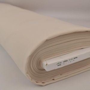 Brandvertragende champagne stof 300cm breed op rol