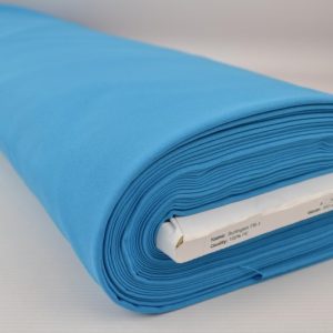 Petrol brandvertragende stof 300cm breed op rol