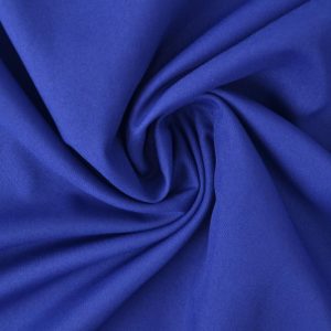 Brandvertragende cobalt stof 300cm breed