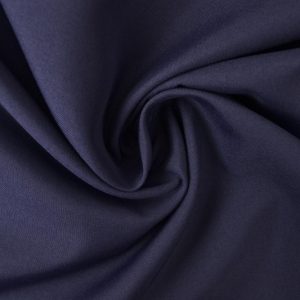 Navy brandvertragende stof 300cm breed