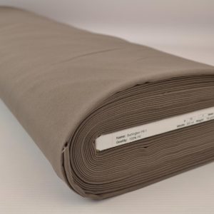 Taupe brandvertragende stof 300cm breed op rol