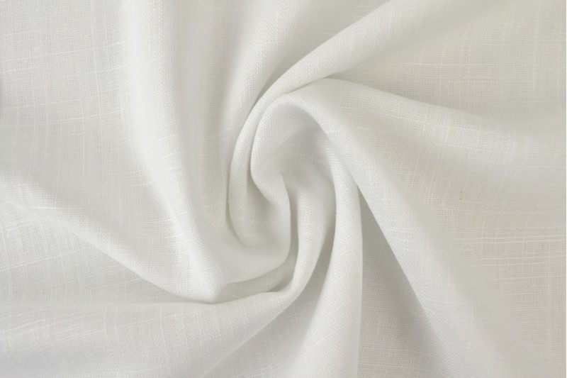 Linnen viscose - Wit