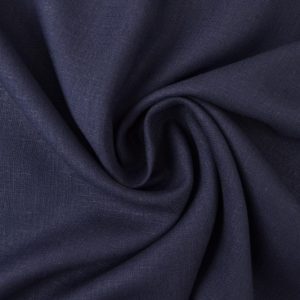 Linnen viscose - Marineblauw